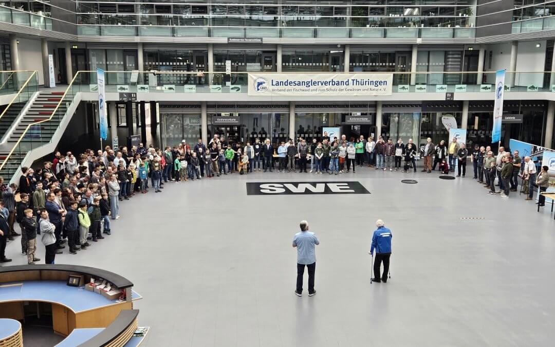 Rückblick – Tolles Jugendevent des Landesanglerverbandes Thüringen im Atrium der Stadtwerke Erfurt